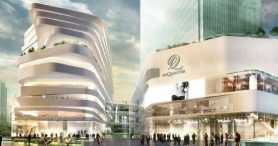 EmQuartier shopping mall in Bangkok,