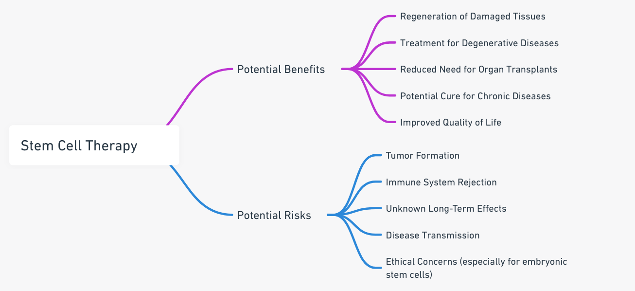 Potential Benefits and Risks of Stem Cell Therapy